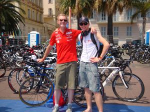 2012: Ironman Nice - Check In with Chris